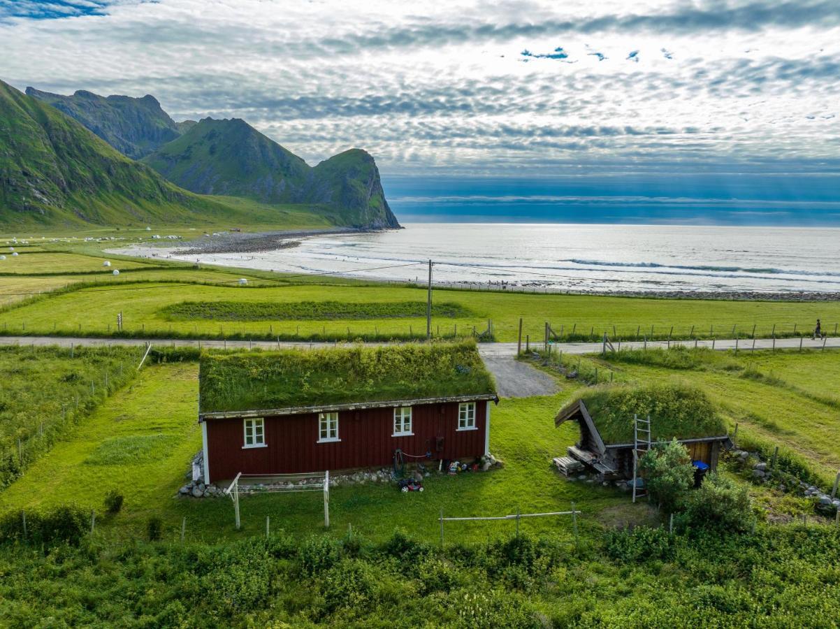 Unstad Cabin With Seaview Unnstad Dış mekan fotoğraf