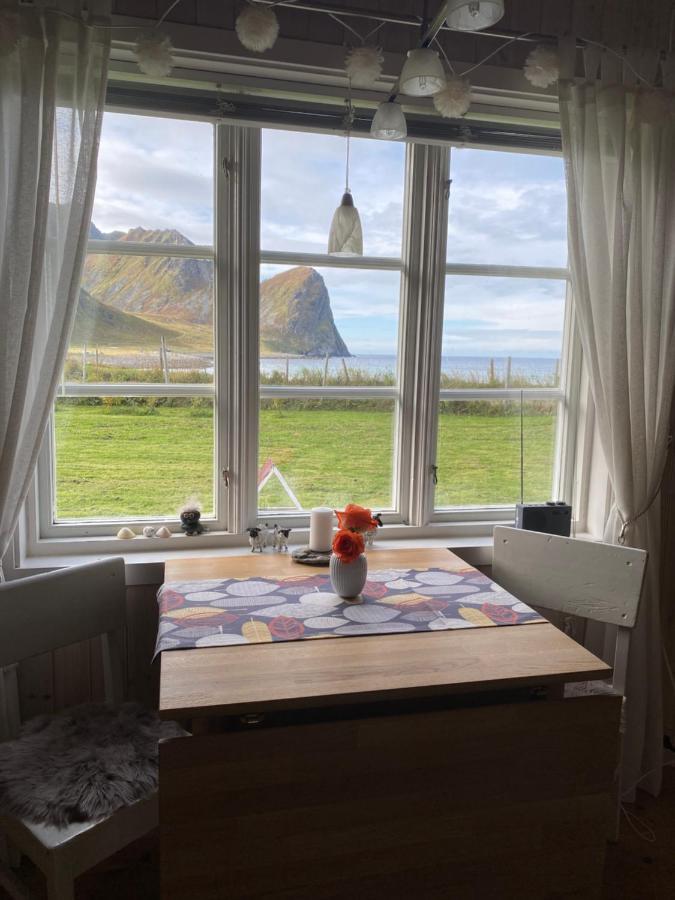 Unstad Cabin With Seaview Unnstad Dış mekan fotoğraf